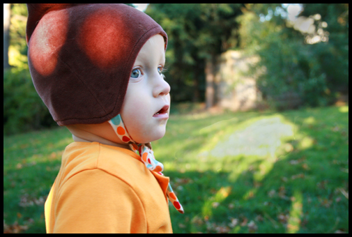 J in a hat